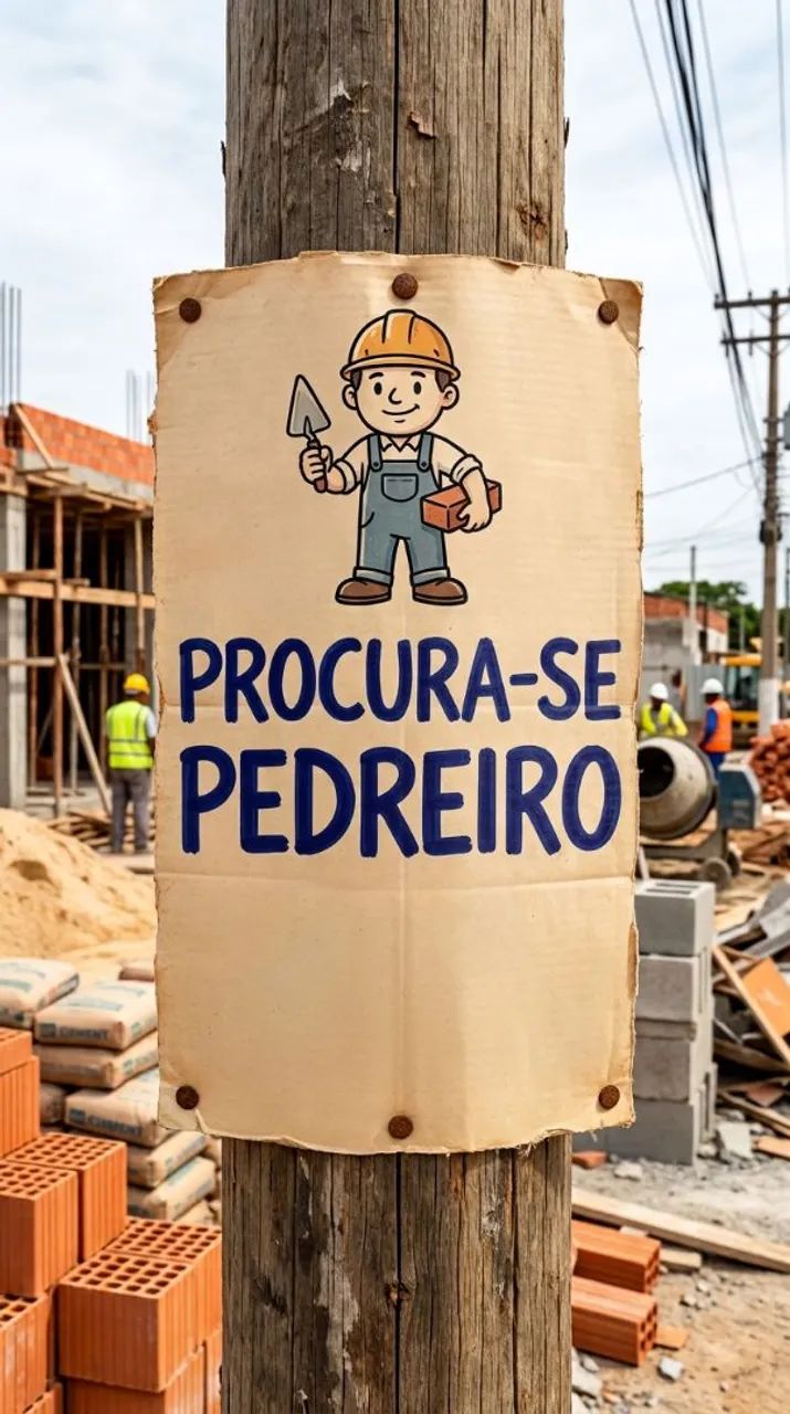 Preciso de pedreiro 