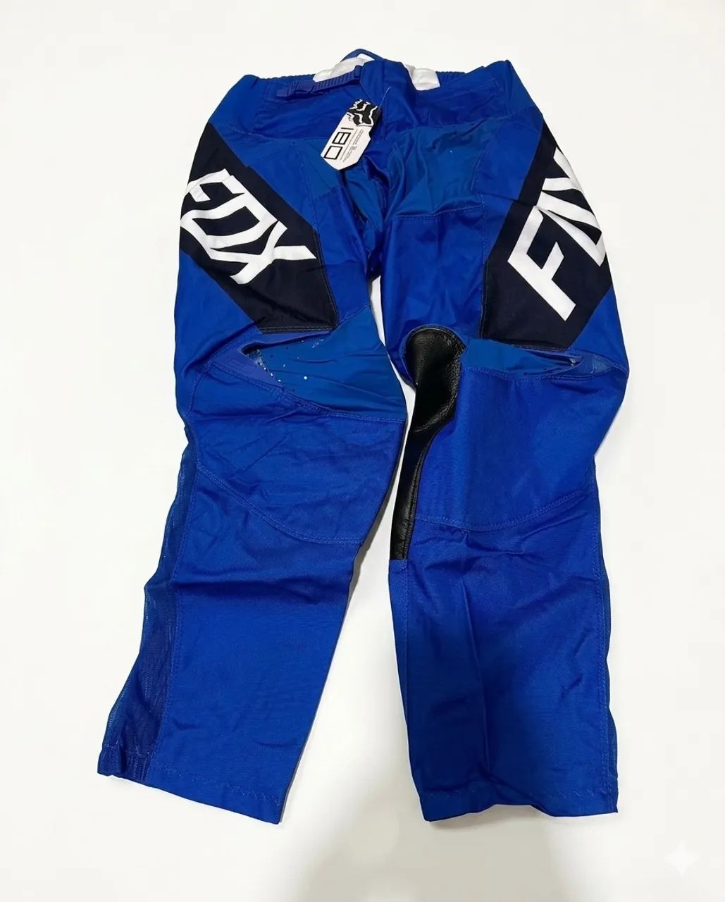 conjunto de motocross é Fox Racing 180 Nitro Blue. - Foto 4