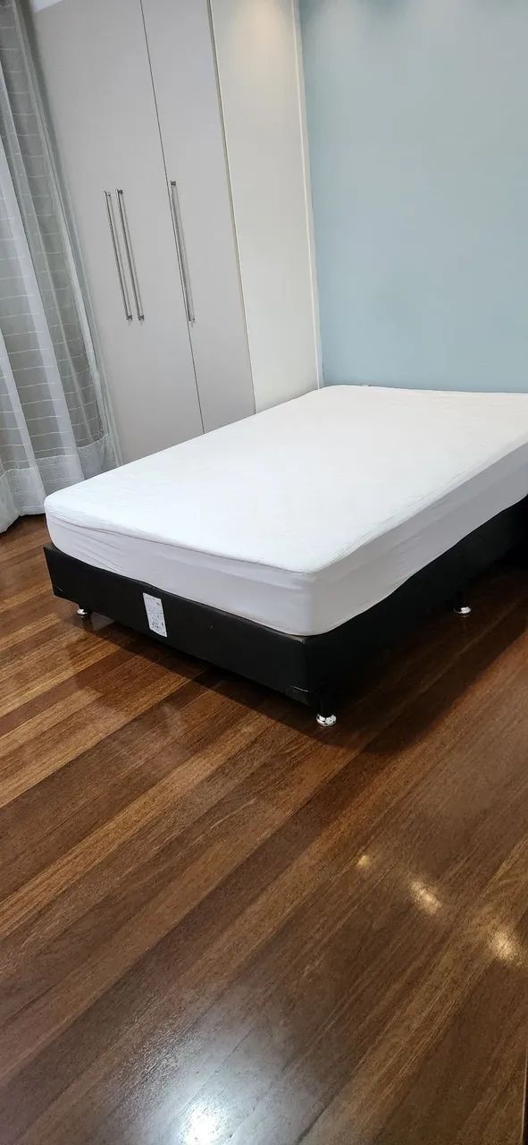 Cama casal com colchão e base  ortobom  - Foto 4