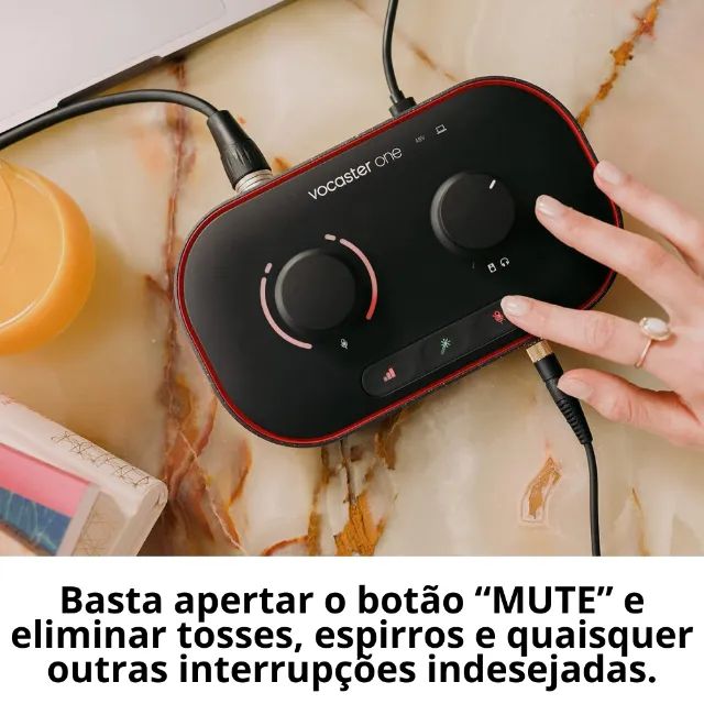 Vocaster One Interface De Audio Podcast Focusrite - Foto 3