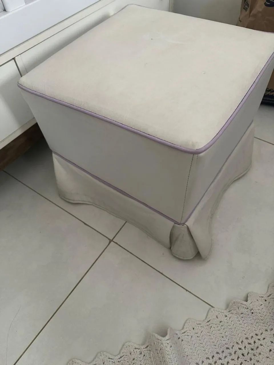 " Cadeira de balanço e apoio do pés  - Foto 2