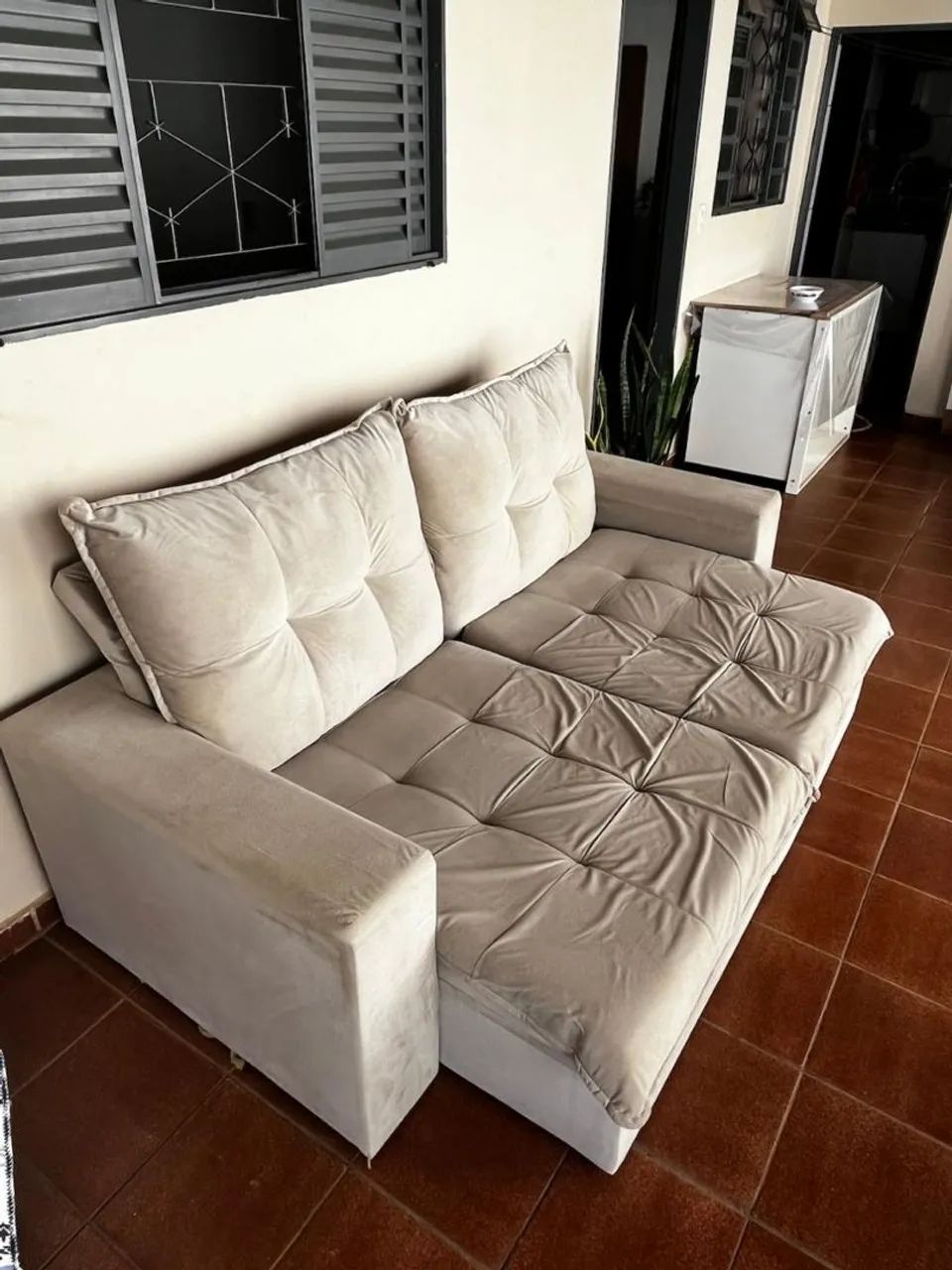 Sofa caixa, retrátil 2 lugares  - Foto 2