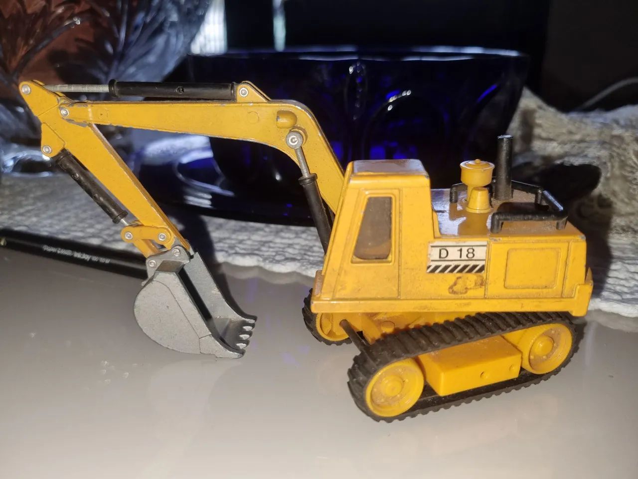 Majorette D 18: Escavadeira Vintage Francesa - Foto 4