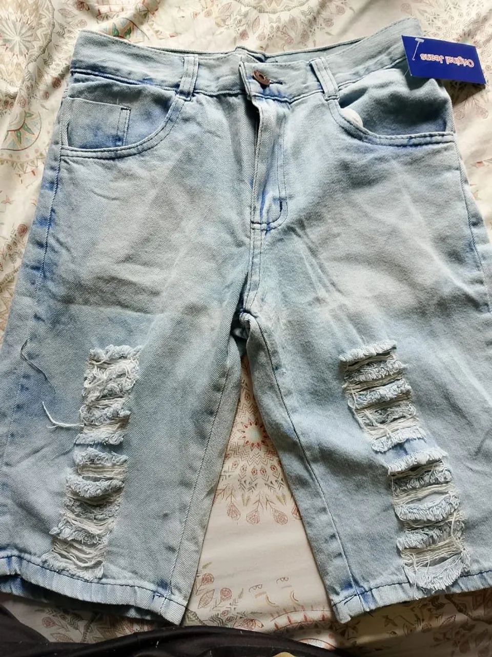 Shorts Jeans TAM 36 - Foto 3