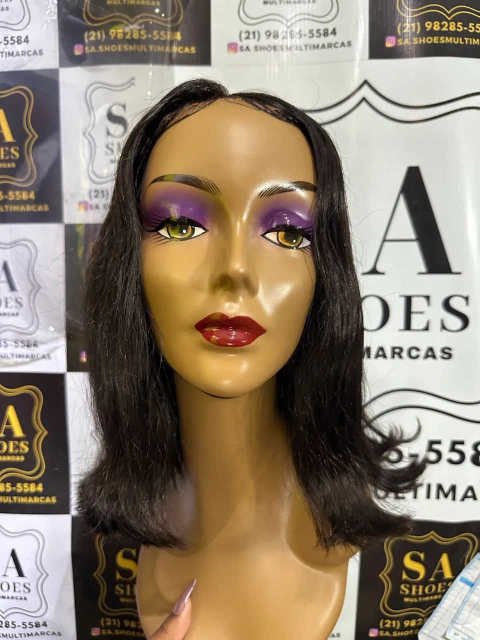 LACE FRONT CABELO HUMANO 35 cm repartição 5x5  - Foto 5