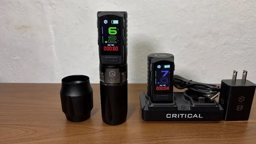 Maquina de tatuagem Critical Torque, full Set