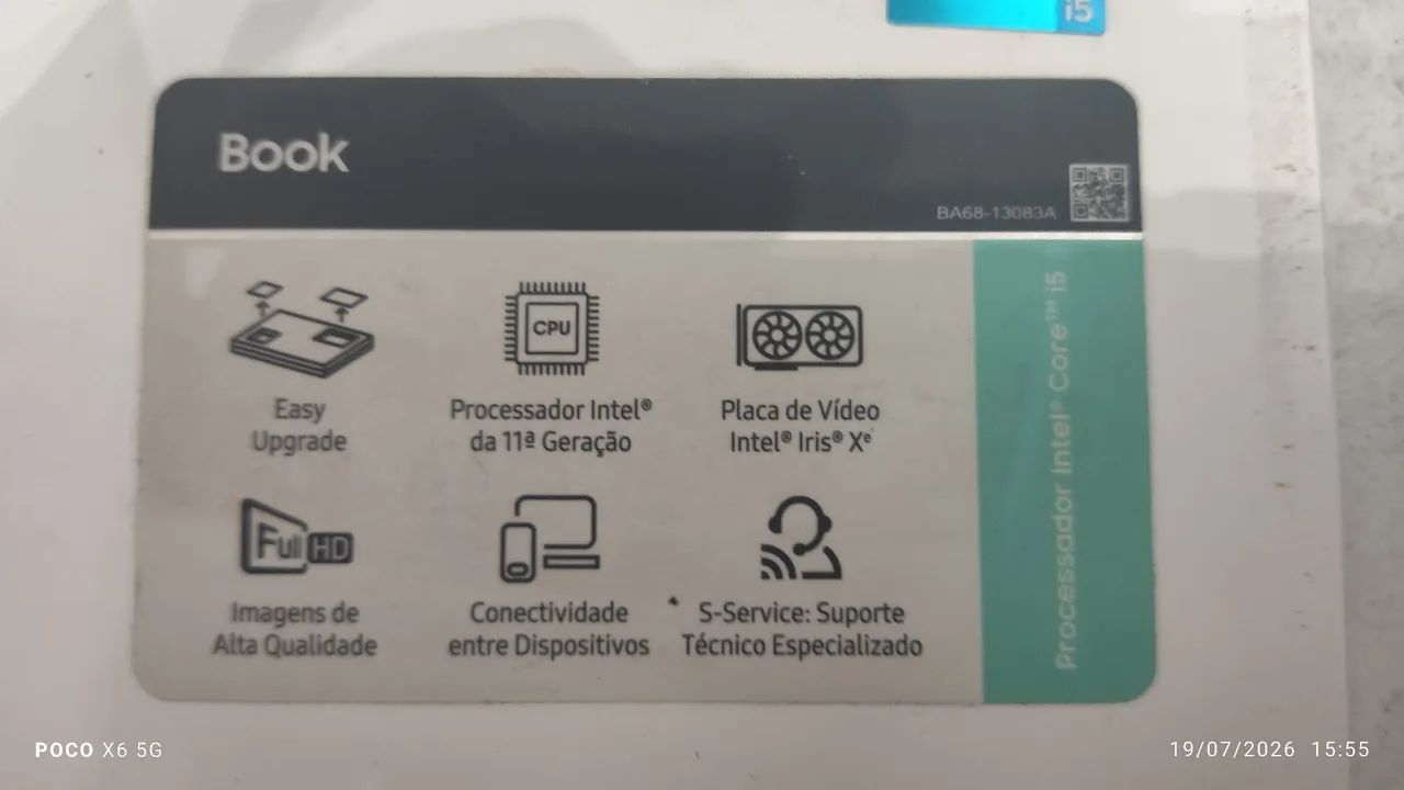 Notebook Samsung book branco - Foto 2