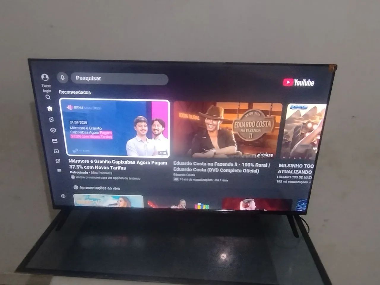 Smart TV tcl 43 polegadas bord infinita - Foto 5