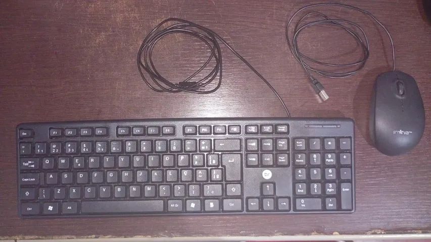 Teclado BR e Mouse Inova