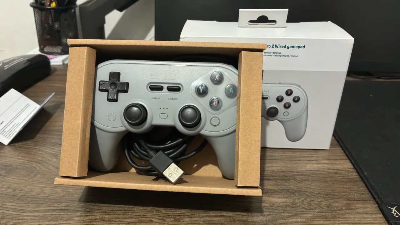 8BitDo Pro 2 Wired Controle - Foto 4