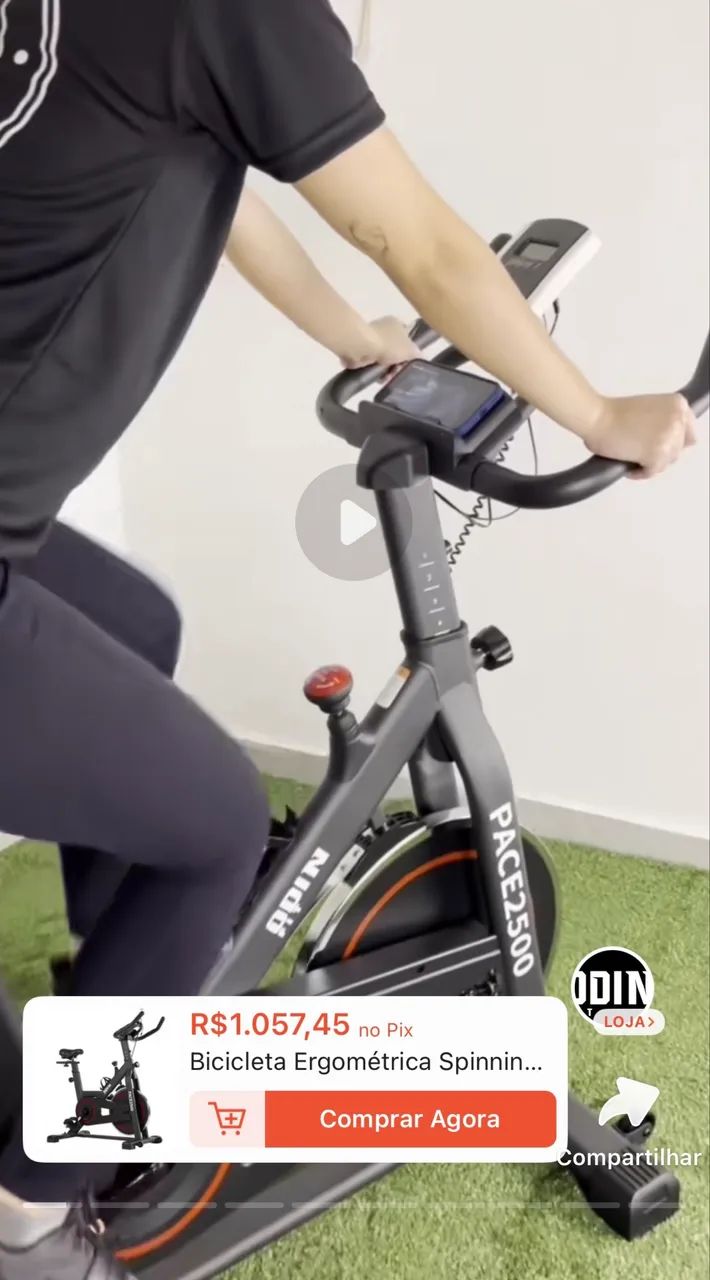 Bicicleta ergométrica Spinning Odin Fit - Foto 4