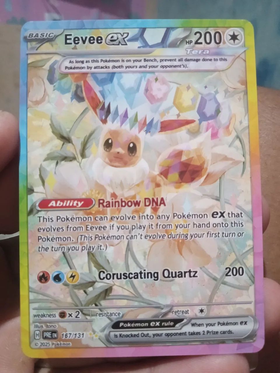 Carta Eevee ex