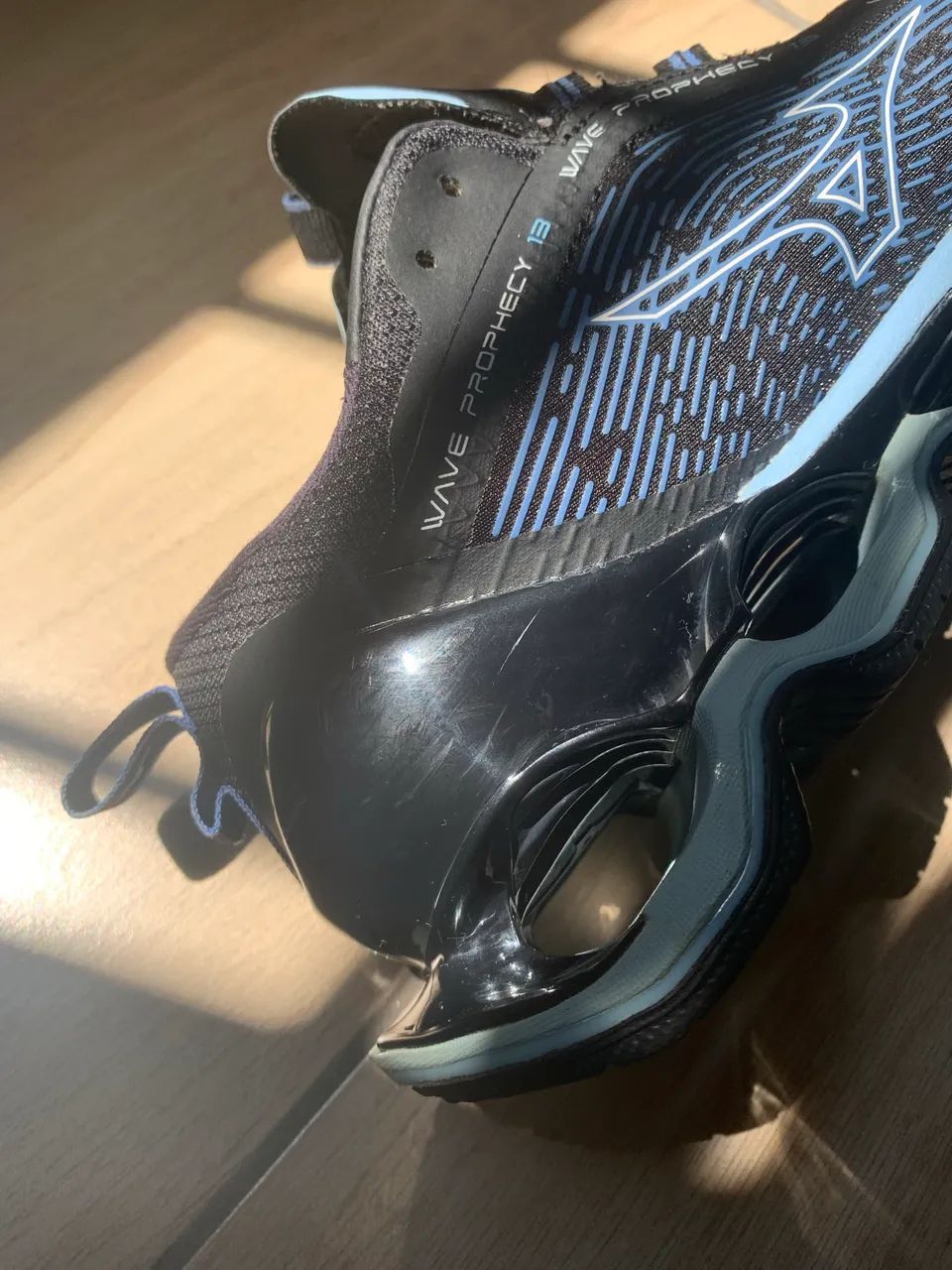 MIZUNO PRO 13 ORIGINAL AZUL BEBÊ - Foto 5