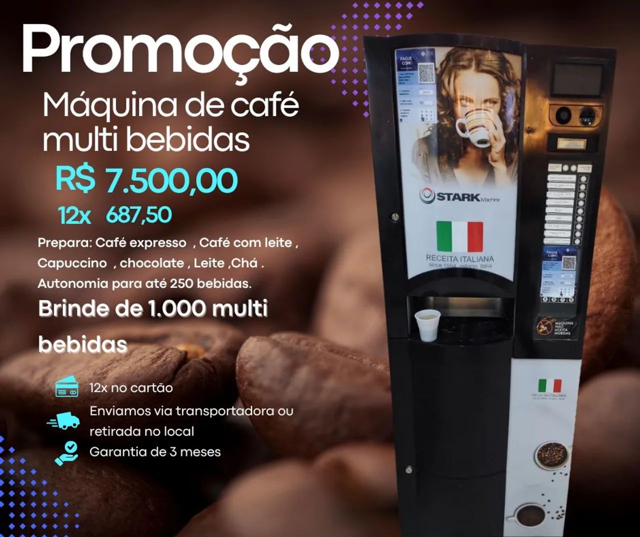 Vending machine café - Máquina de café  - Foto 3