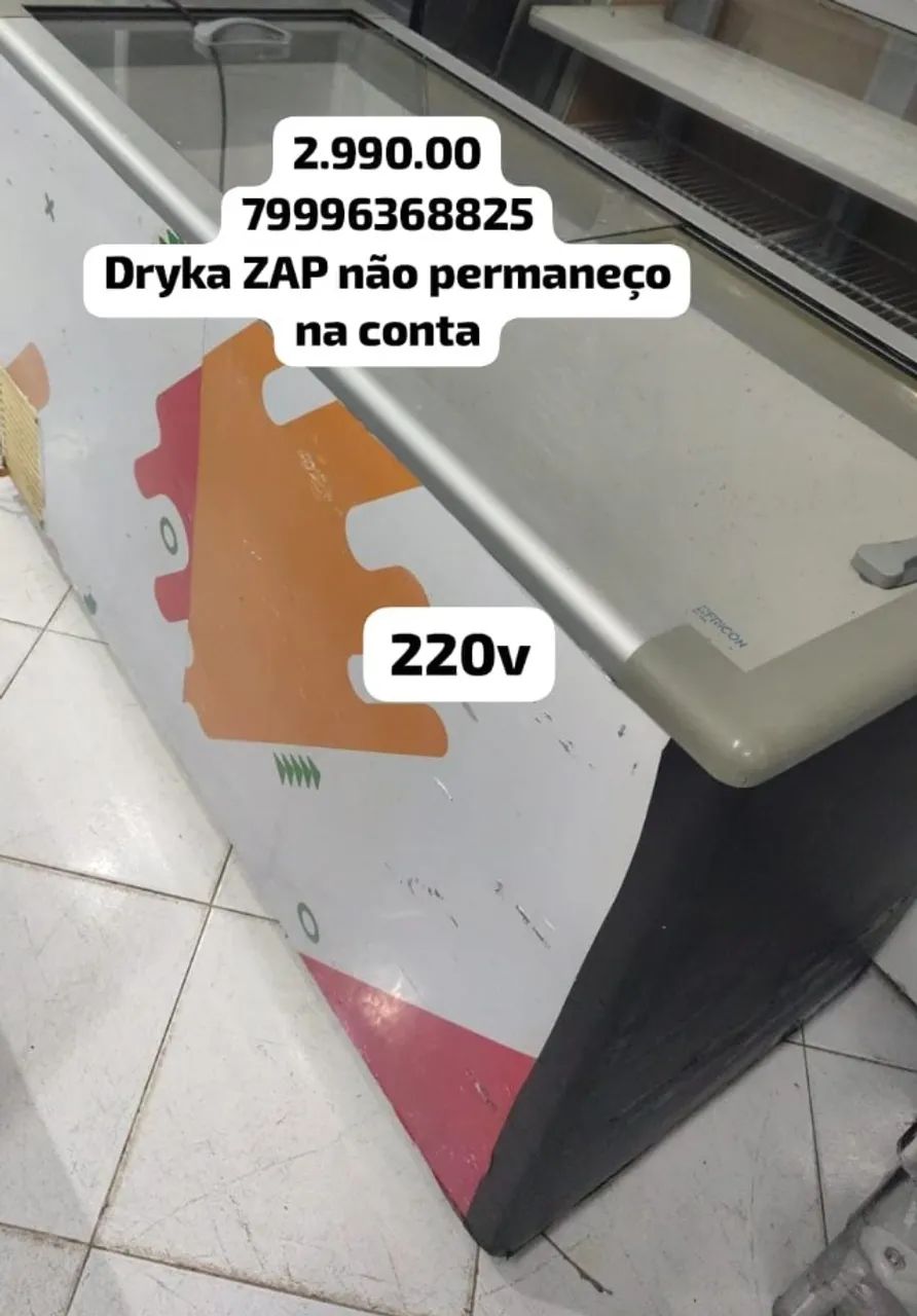 expositor freezer porta de vidro