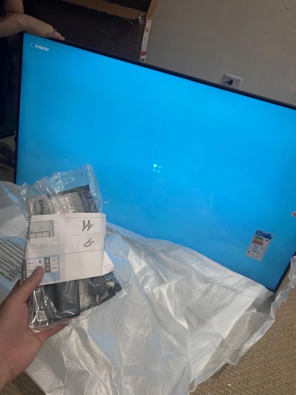 Tv samsung Q Led 50 polegadas nova - Foto 4