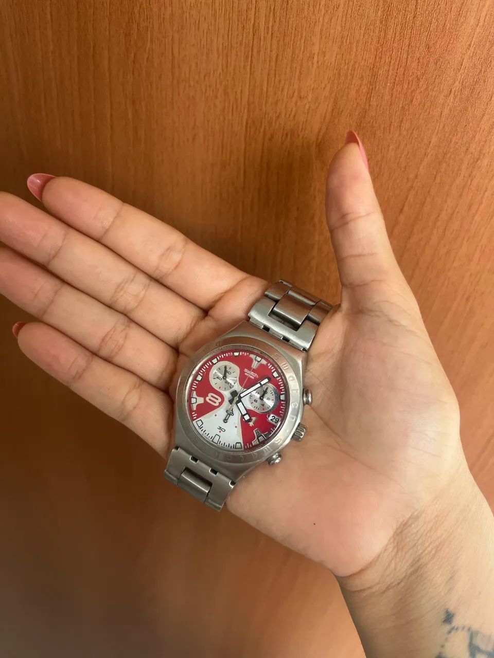 Relógio Swatch Série Prata Irony - 33mm