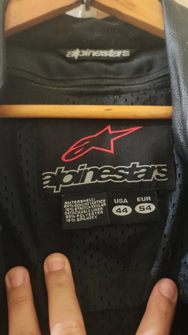 Macacão de motoqueiro motociclista Alpinestars   - Foto 4