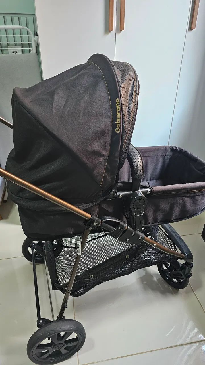 Carinho de bebê Galzerano Moisés 
