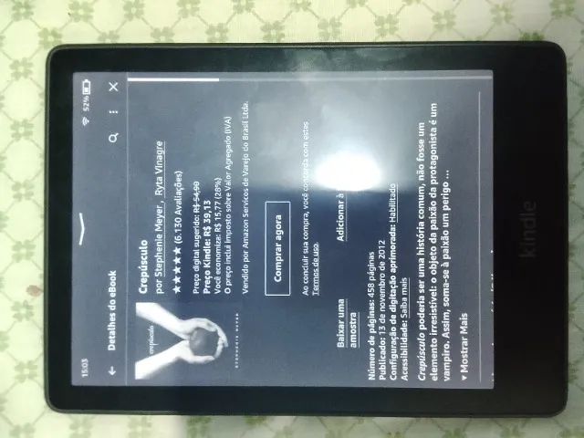  Kindle paperwhite 11 geração  - Foto 2