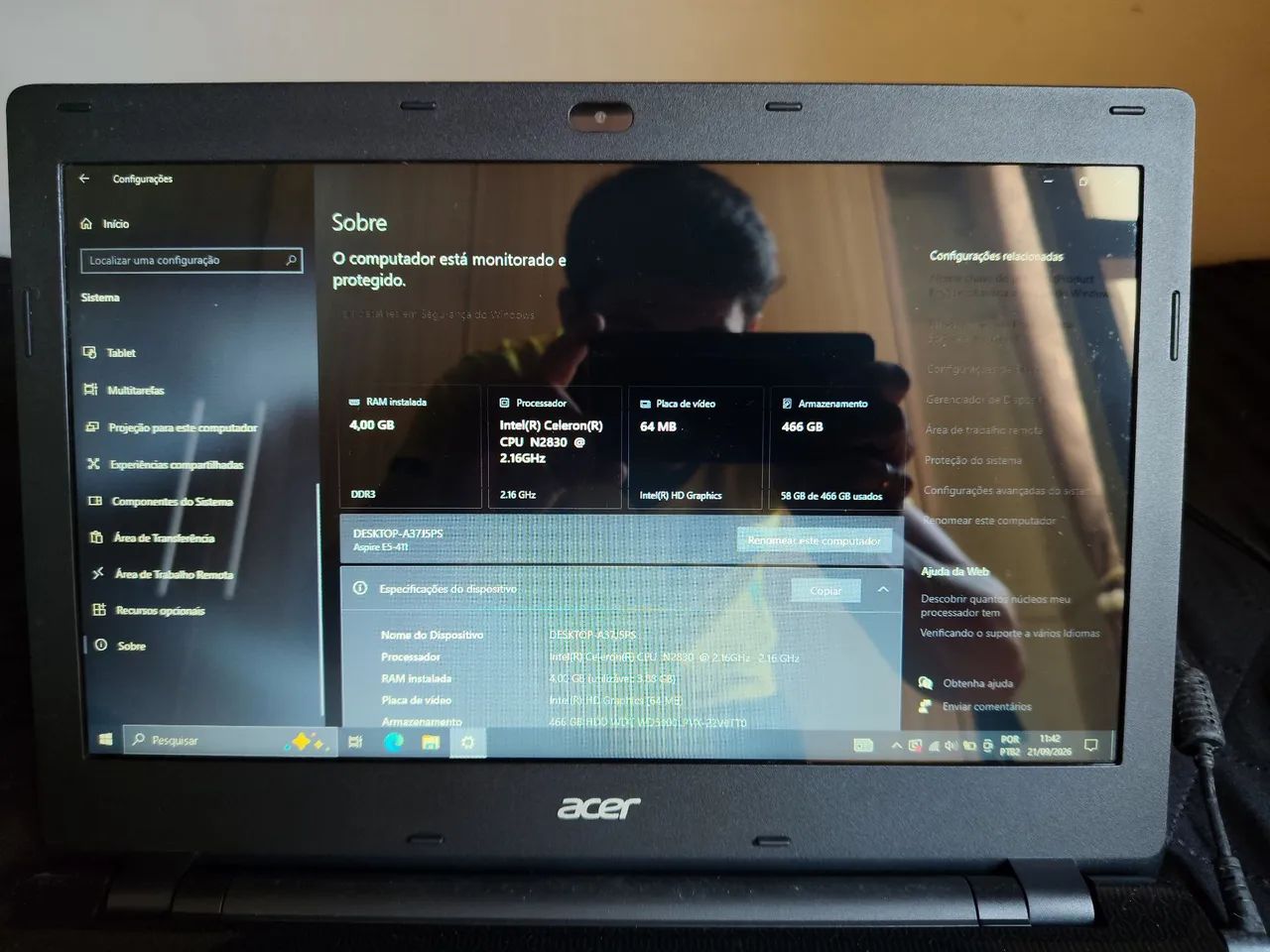Notebook Acer  - Foto 4
