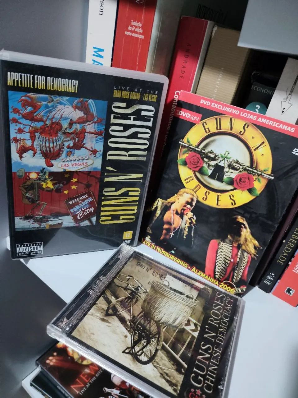Coleção Guns n Roses, CDs e DVDs - Foto 3