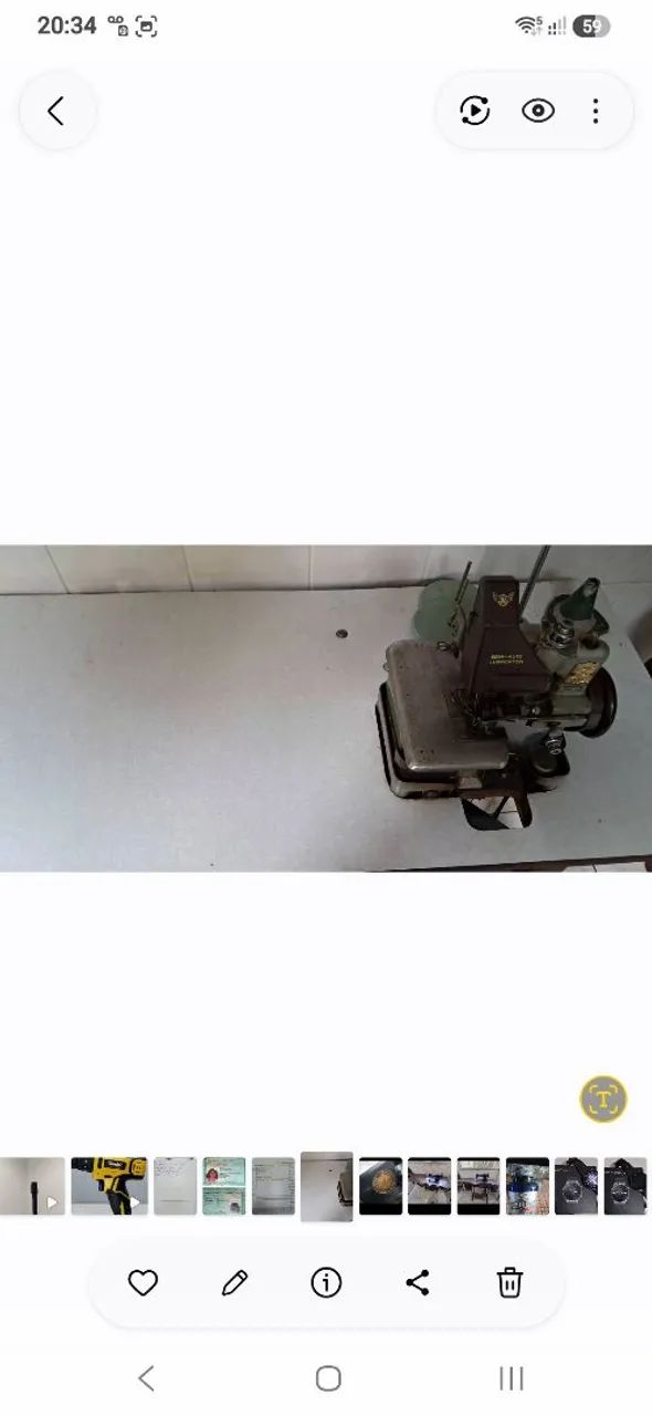 VENDO MÁQUINA OVERLOCK