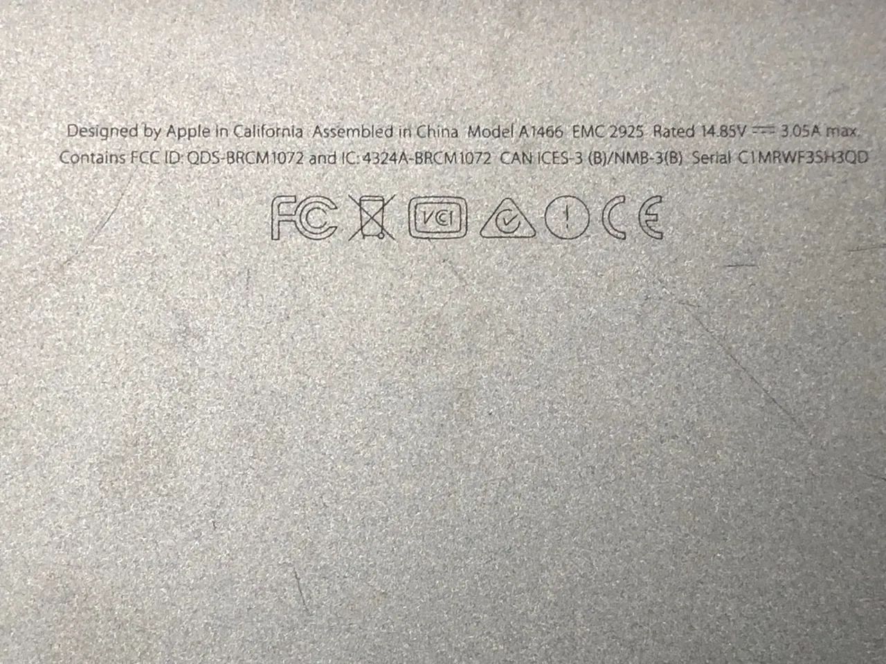 Notebook Apple MacBook Air model A1466 sucata sem ligar - Foto 2