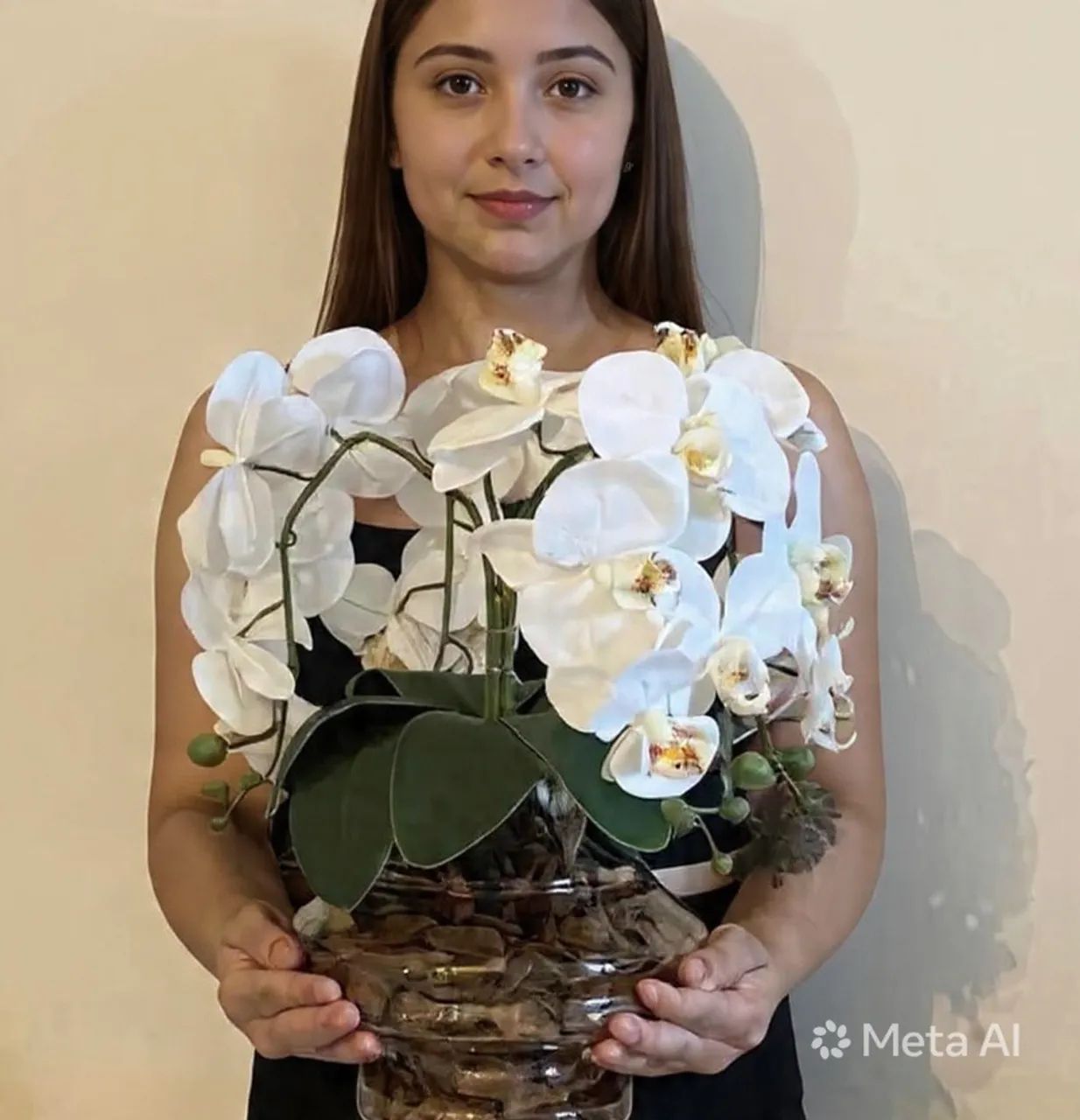 Arranjo de orquídeas 