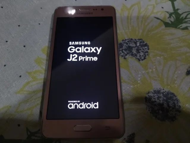 Celular Samsung J2 Prime Rose completo funcionando