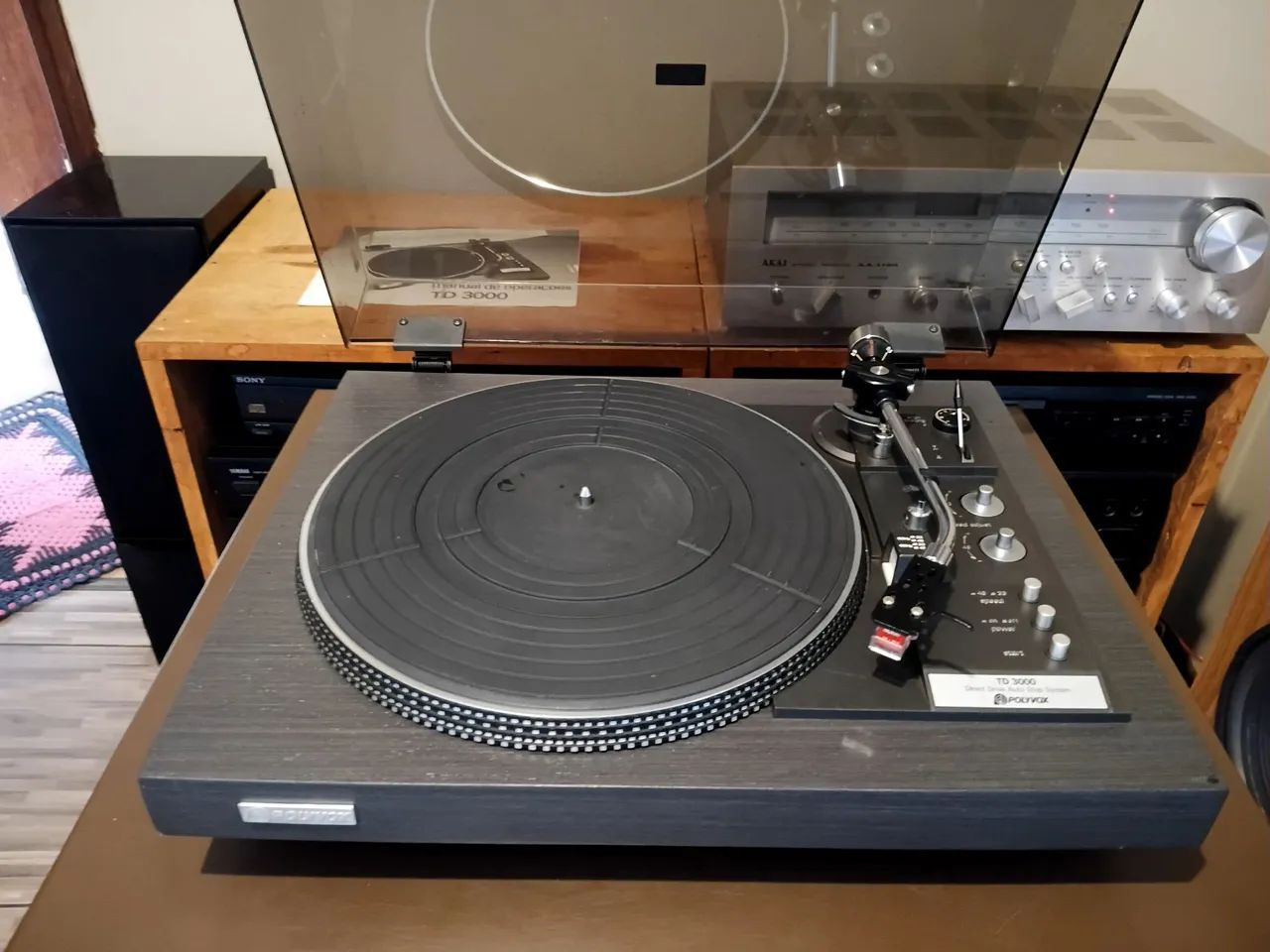 Toca disco polyvox TD 3000 impecável  - Foto 4