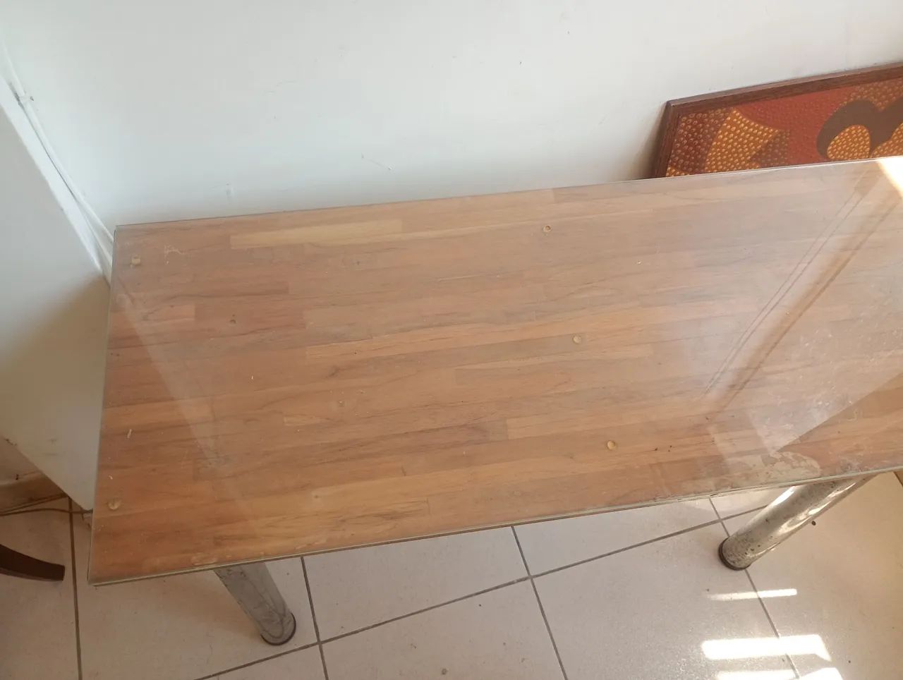Mesa aparador com vidro - Foto 2