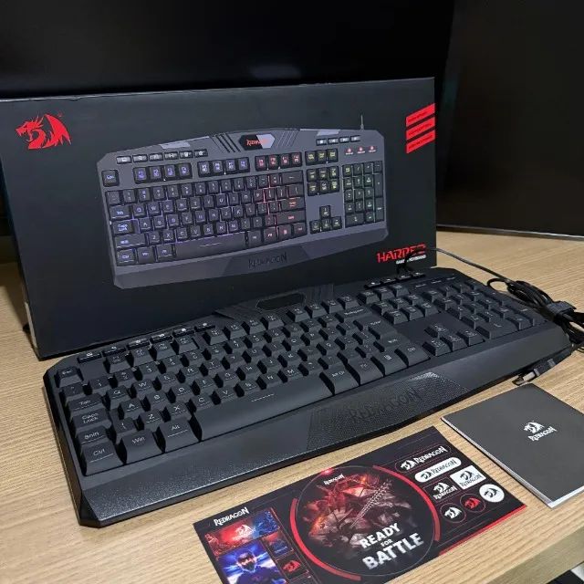 Teclado Redragon Harpe 2 V2 (Novo) - Foto 2