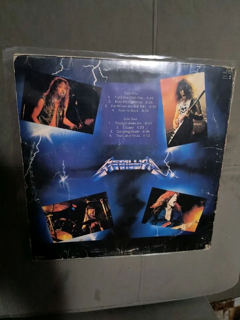 lp metallica ride the lightning 1990 - Foto 3