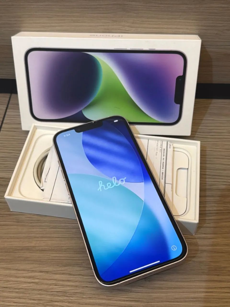 IPHONE 14 128GB - IMPECÁVEL - NOTA FISCAL - Foto 4