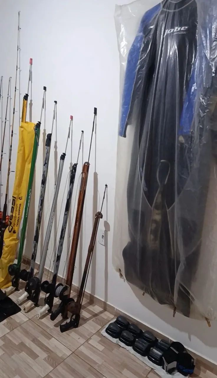 Pesca, mergulho e caça sub