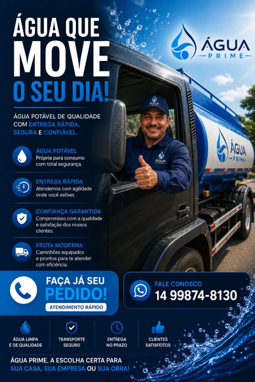 ENTREGA DE ÁGUA EM BAURU - ÁGUA PRIME - Foto 4