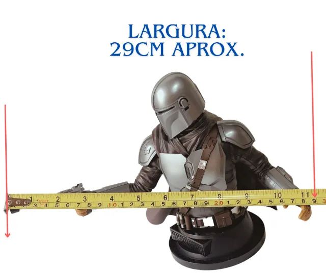 Star Wars The Mandalorian Busto - Foto 5