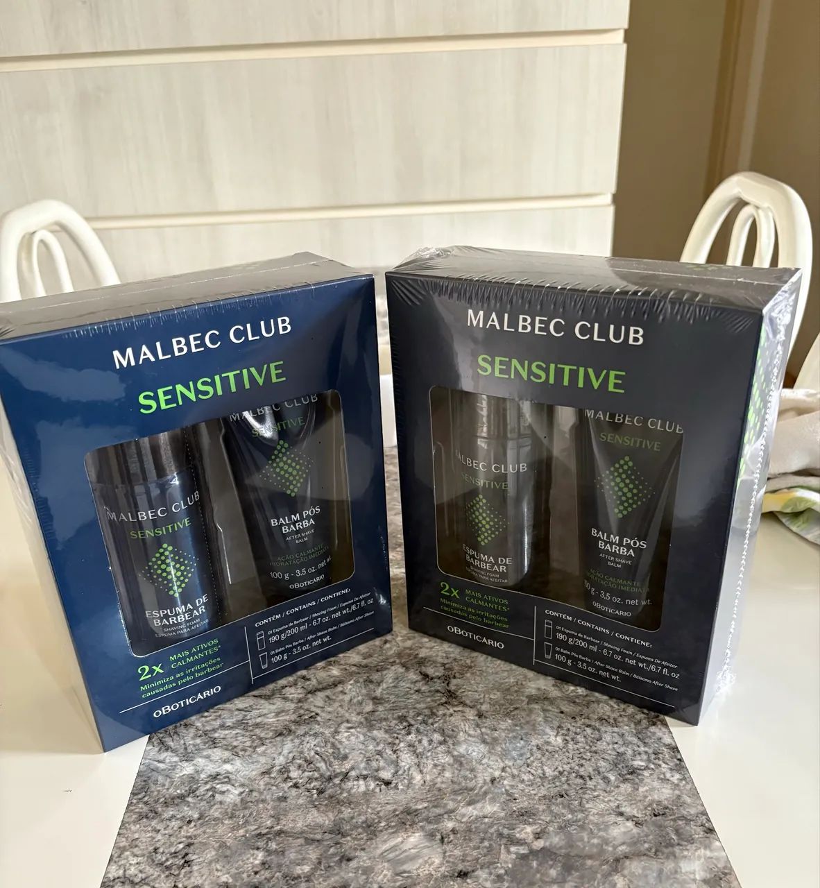 Kit de barbear Malbec Club