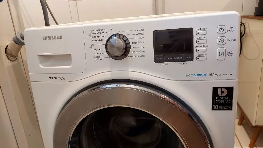 LAVADORA DE ROUPAS SAMSUNG FRONTAL (FRONT LOAD) 10Kg - Foto 4