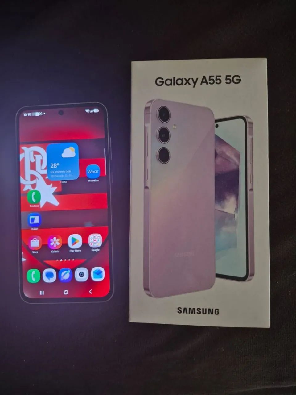 Samsung galax A55 Rose 128gb 8Ram - Foto 2