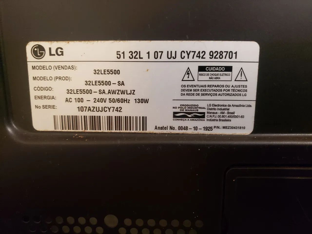 Tv LG 32 polegadas (Led) - Foto 4
