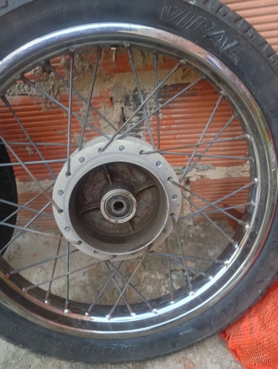 Roda de moto de ferro - Foto 5