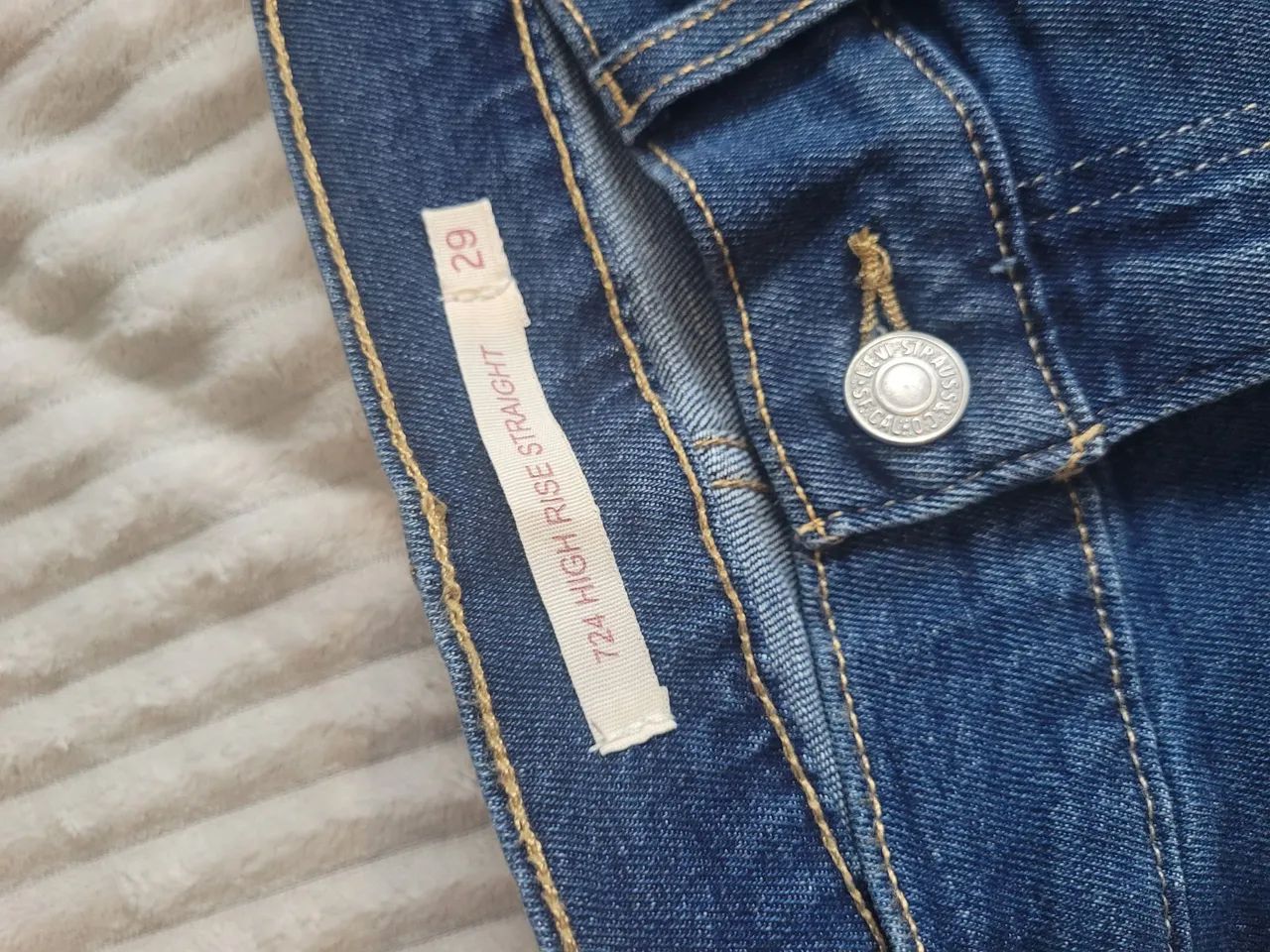 Jeans Levi's USADO APENAS UMA VEZ - Foto 3
