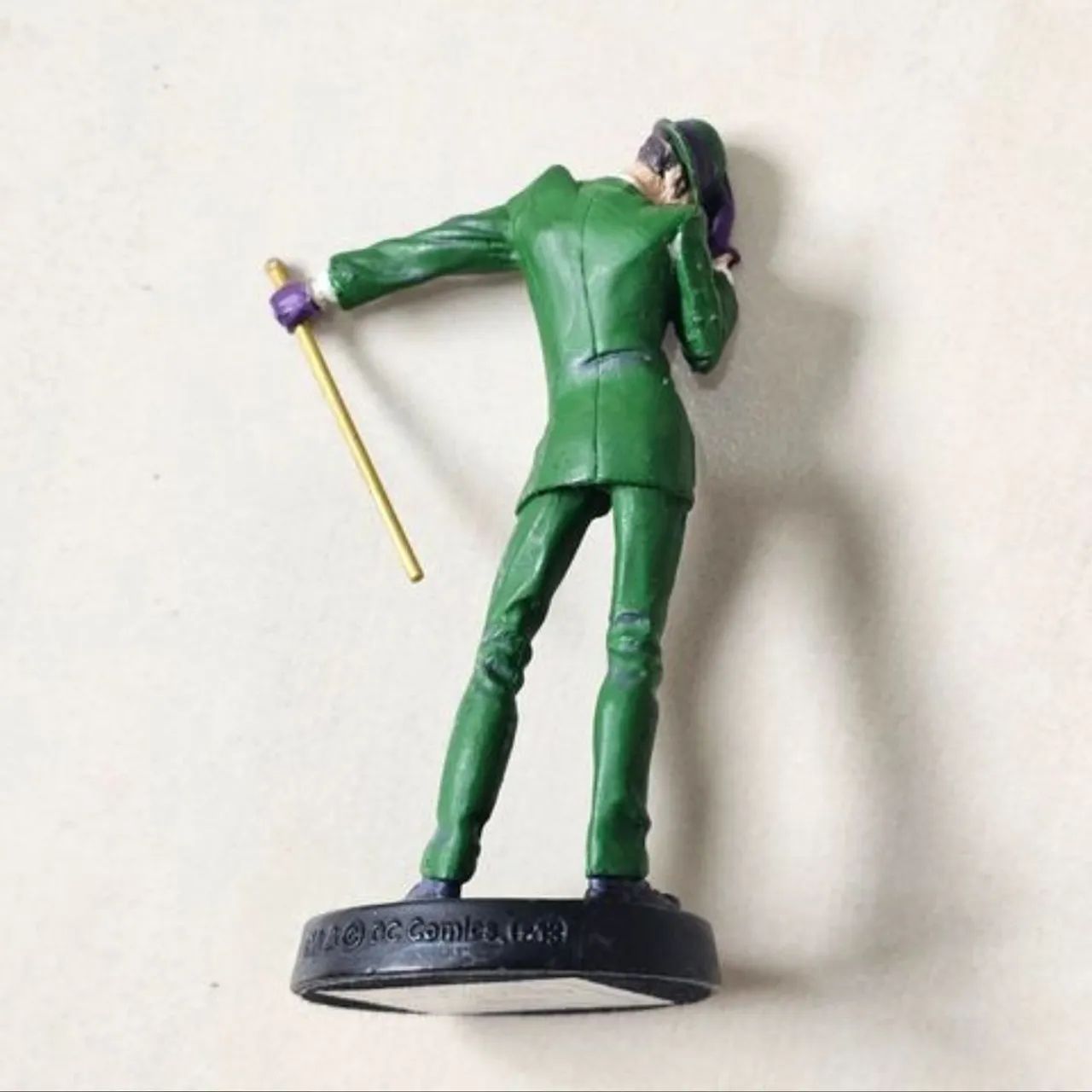 Miniatura Charada (Riddler) DC Super Hero collection da eaglemoss - Foto 4
