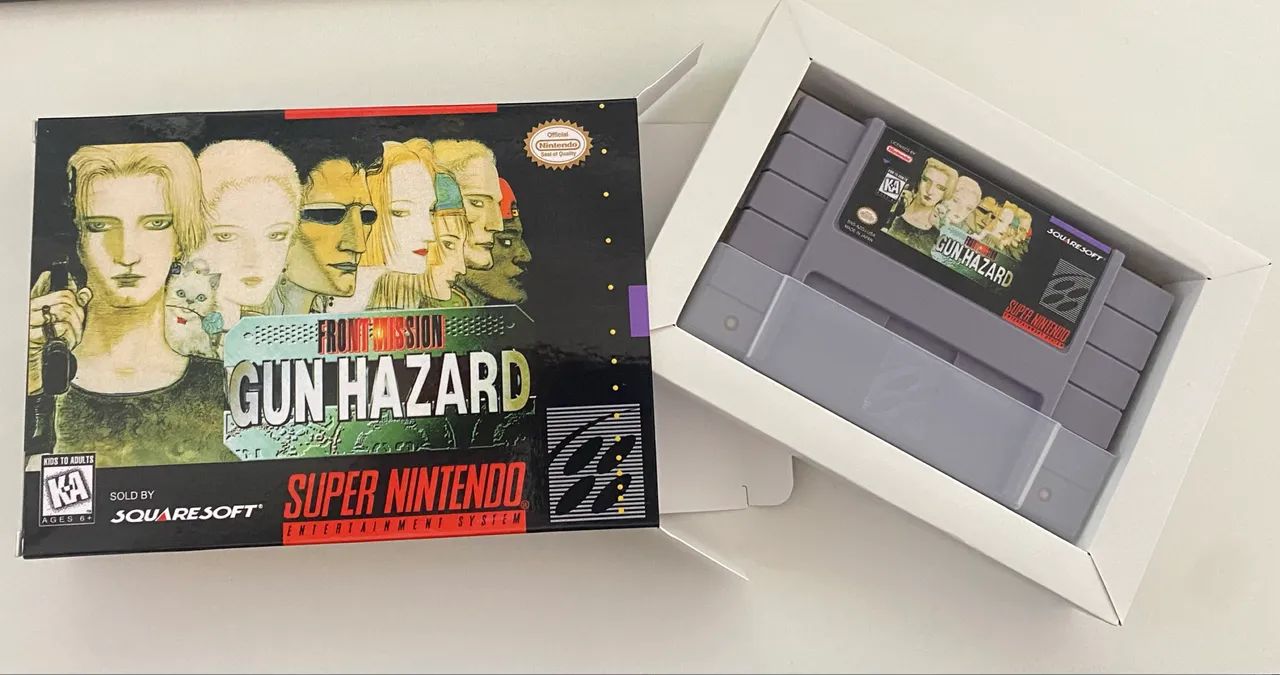 Front Mission - Gun Hazard (SNES) - Paralelo - Jogos de Vídeo Game