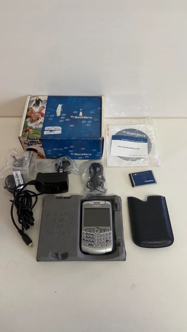 BlackBerry Curve 8310 Completo com Caixa e Acessórios