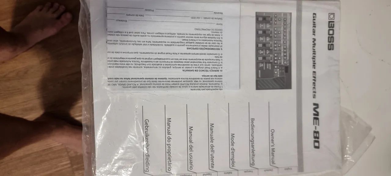 Pedaleira boss Me-80 - Foto 4