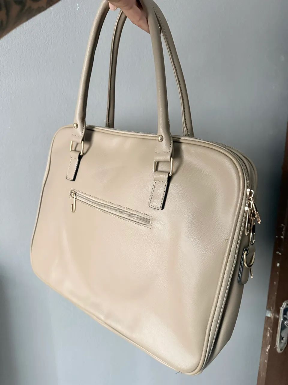 Bolsa executiva feminina couro