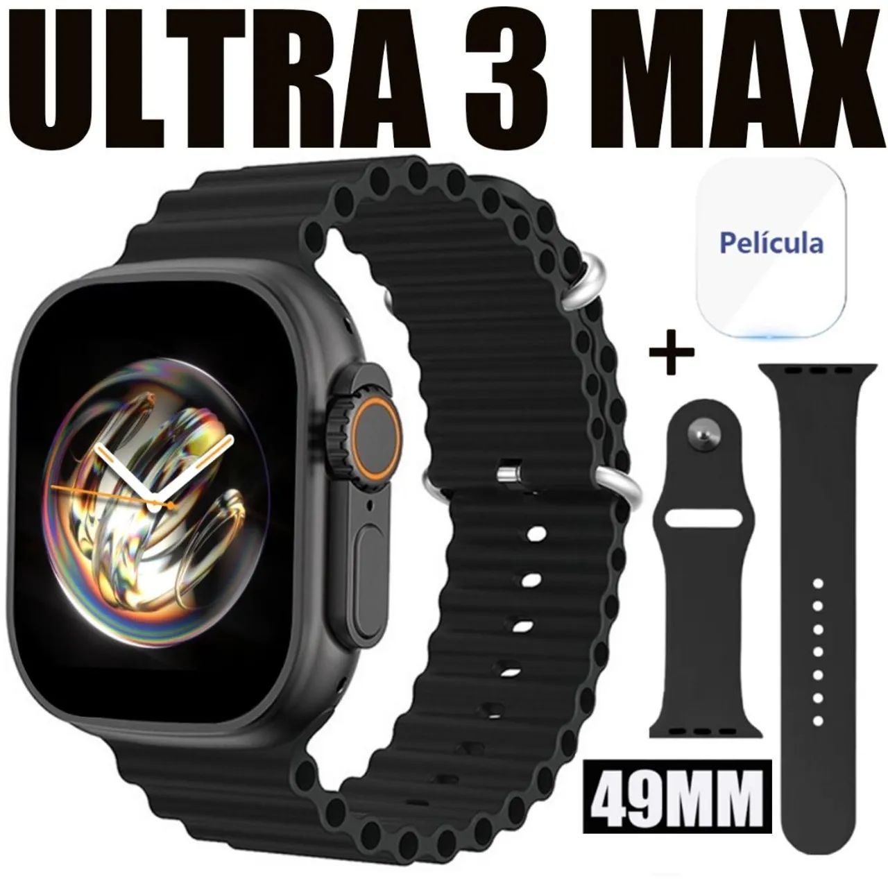 Relógio inteligente ultra 3 max - Foto 4